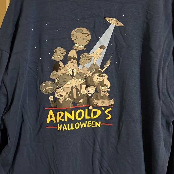 Hey Arnold! Nick Box Exclusive Halloween Hoodie 3XL NWT - Picture 3 of 7